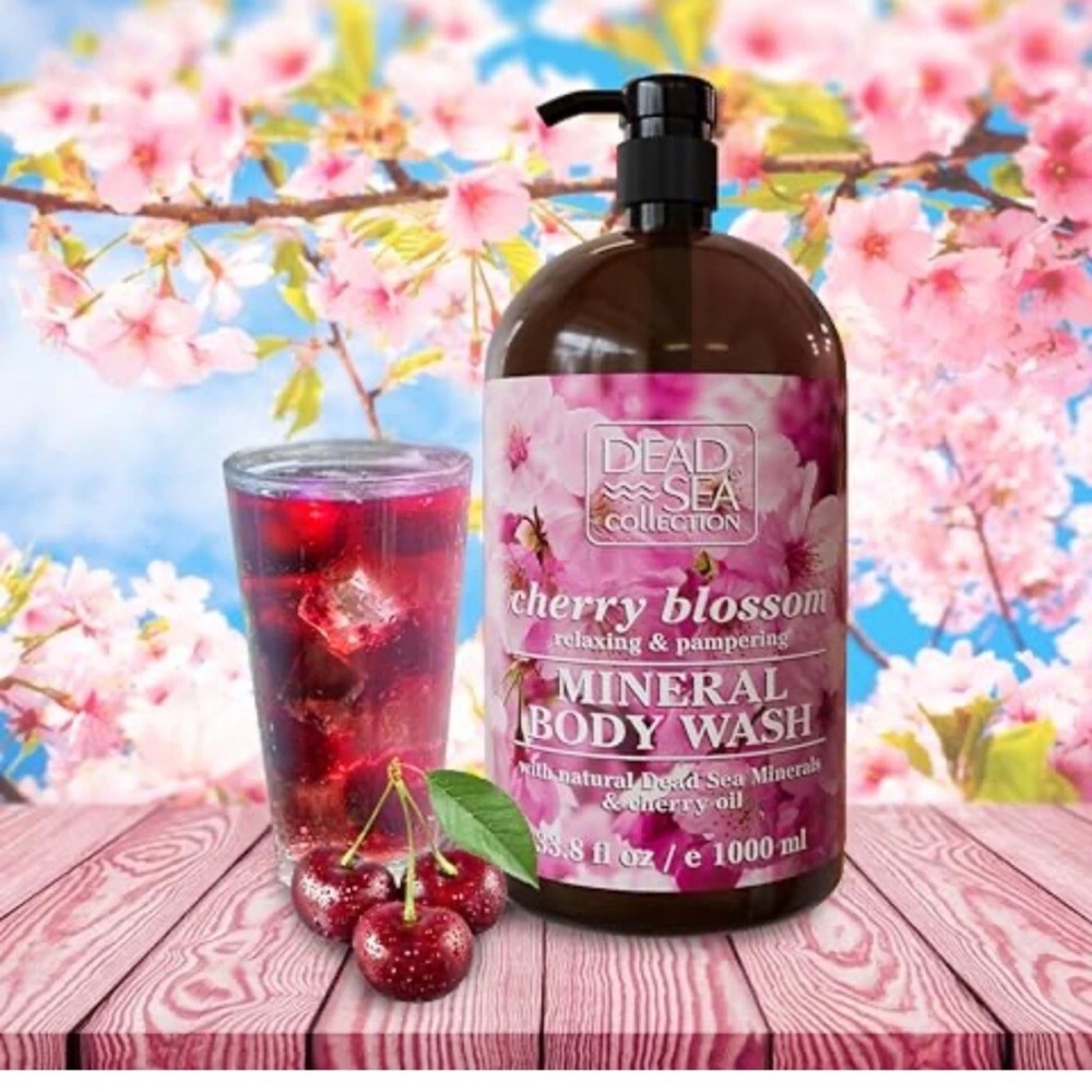 Cherry Blossom Body Wash Luxurious Bath & Body